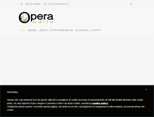 Tablet Screenshot of operaedile.com